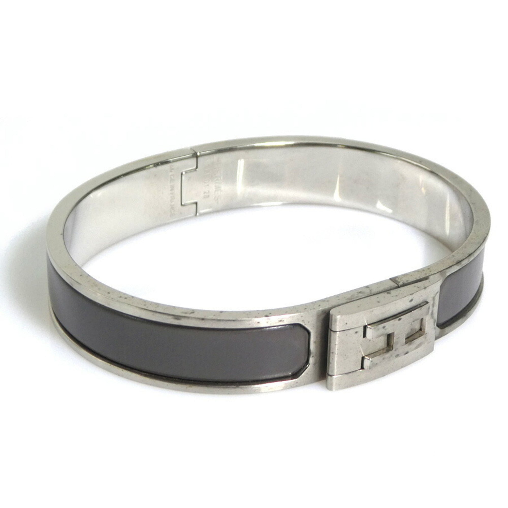Bracelet Metal Gray Matte Silver