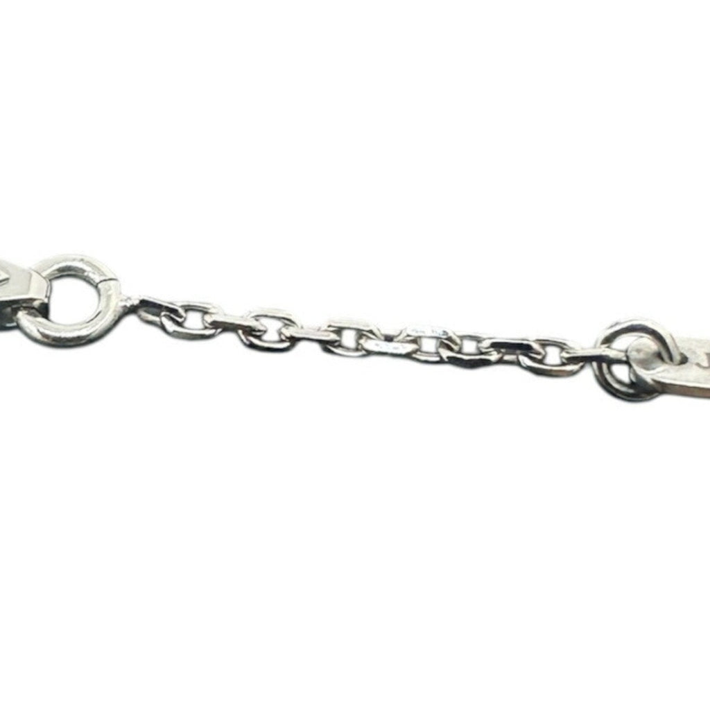 Sweet Alhambra Pendant Necklace 18K White Gold