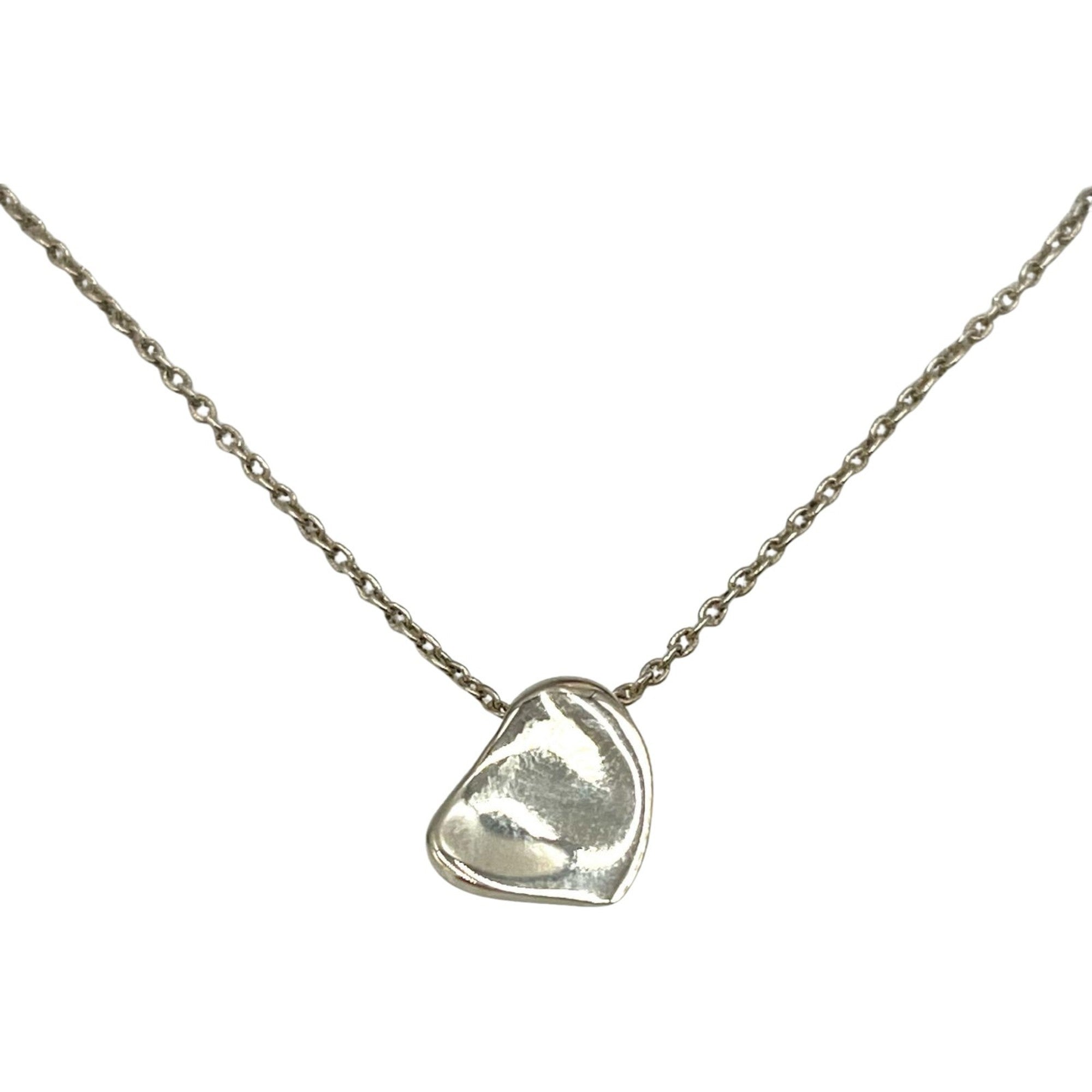 Elsa Peretti Pendant Necklace Sterling Silver 10mm