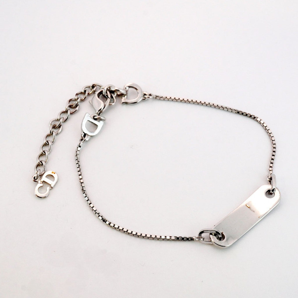 Bracelet Metal Blue Silver
