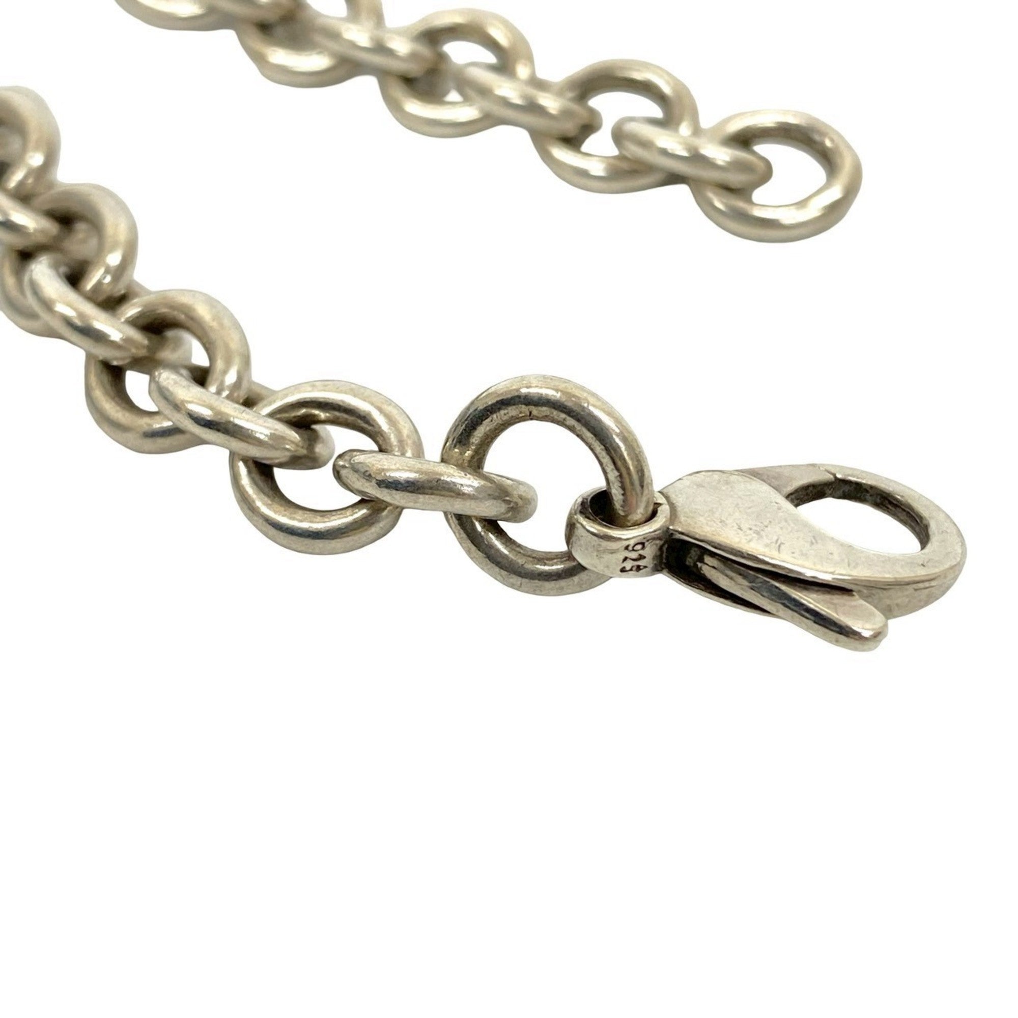 Donut Link Bracelet Sterling Silver