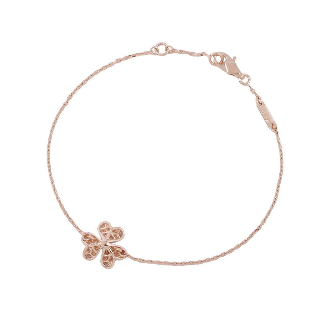 Frivole Bracelet 18K Rose Gold Mini with Diamond