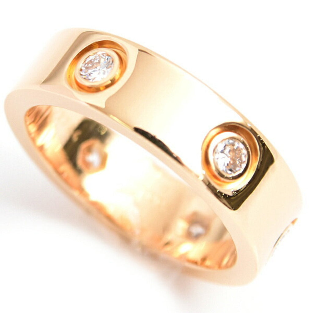 Love Ring 18K Yellow Gold with Diamond