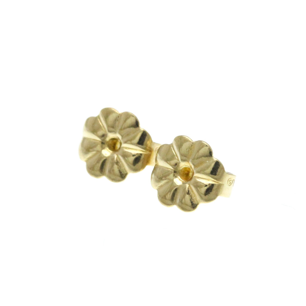 Earrings Stud 18K Yellow Gold