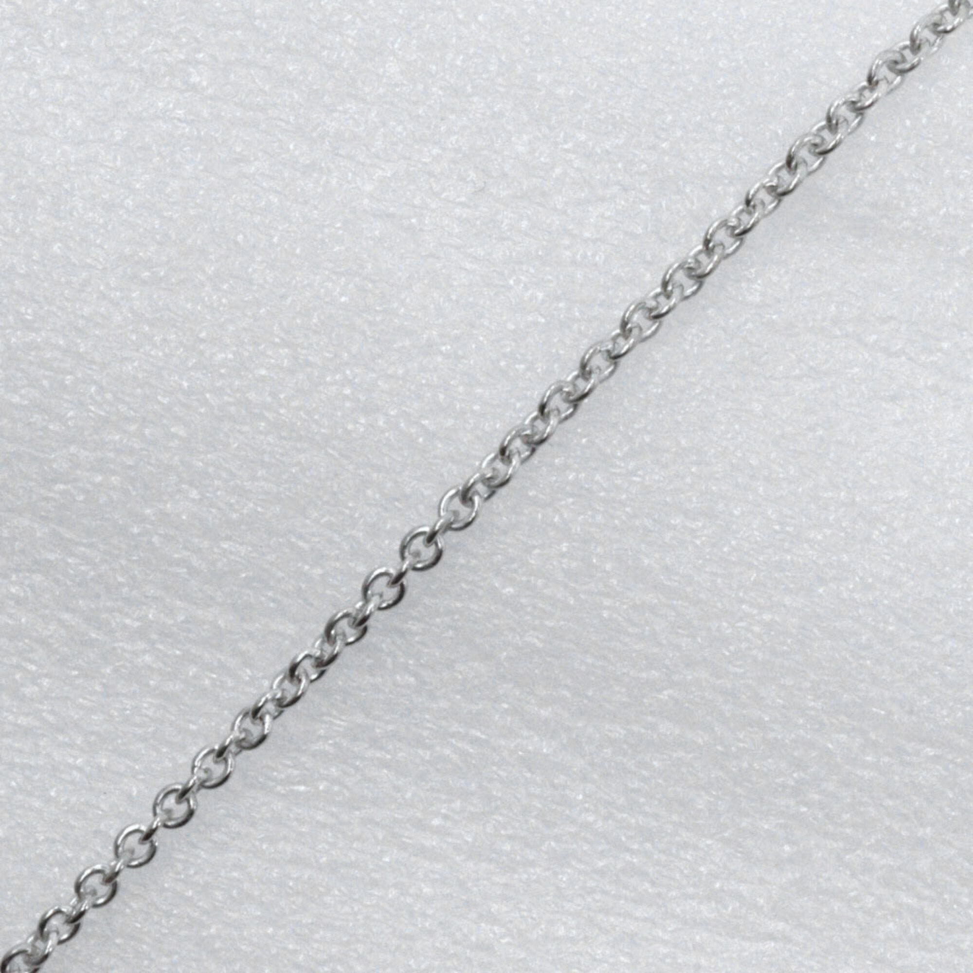 Open Heart Pendant Necklace Sterling Silver 26mm