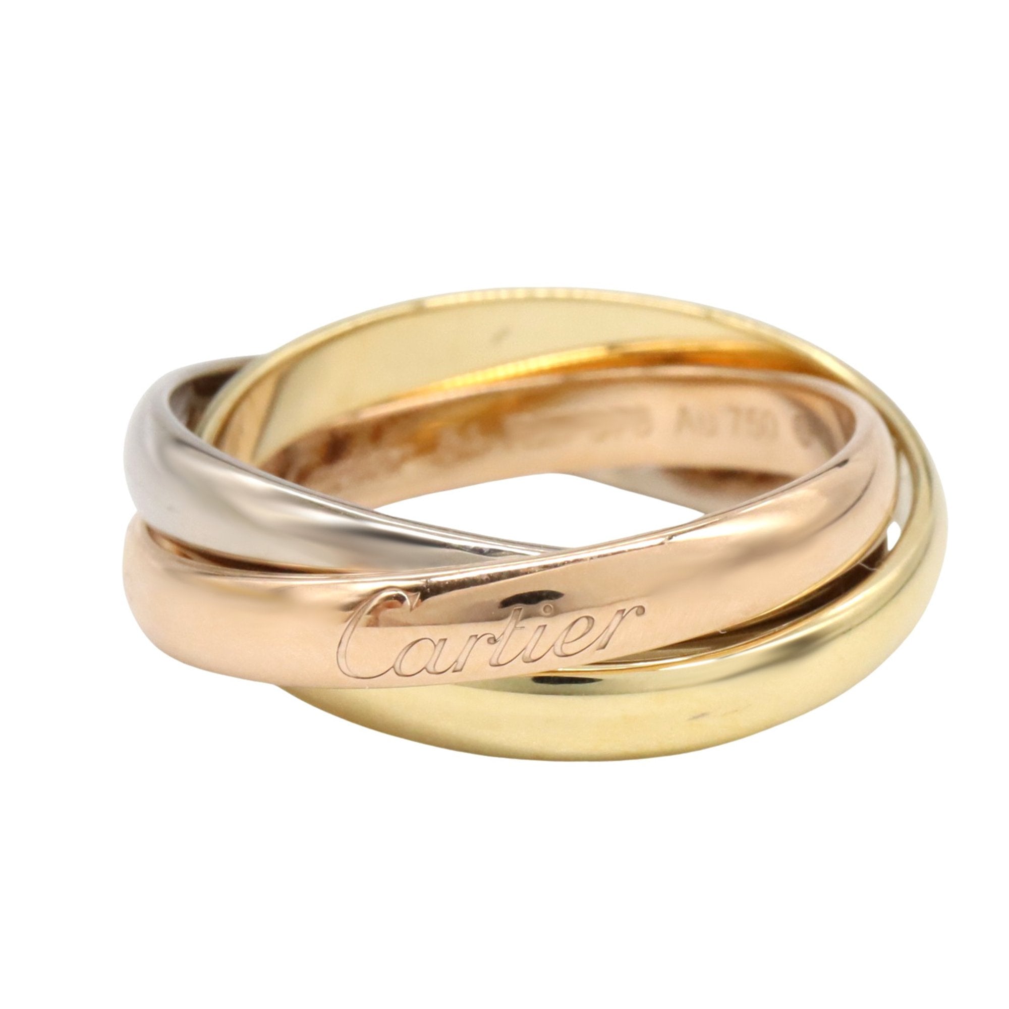 Trinity Ring 18K Yellow Gold and 18K Rose Gold