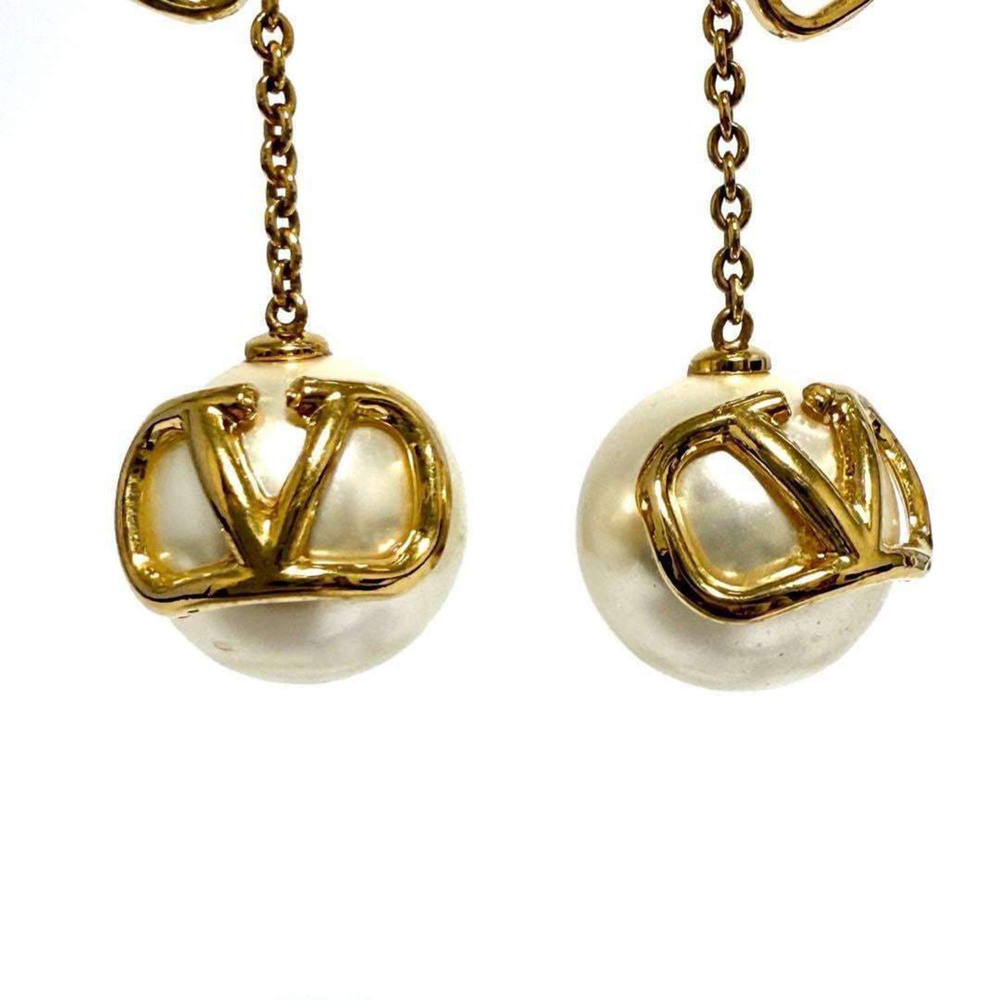 Logo Earrings Metal