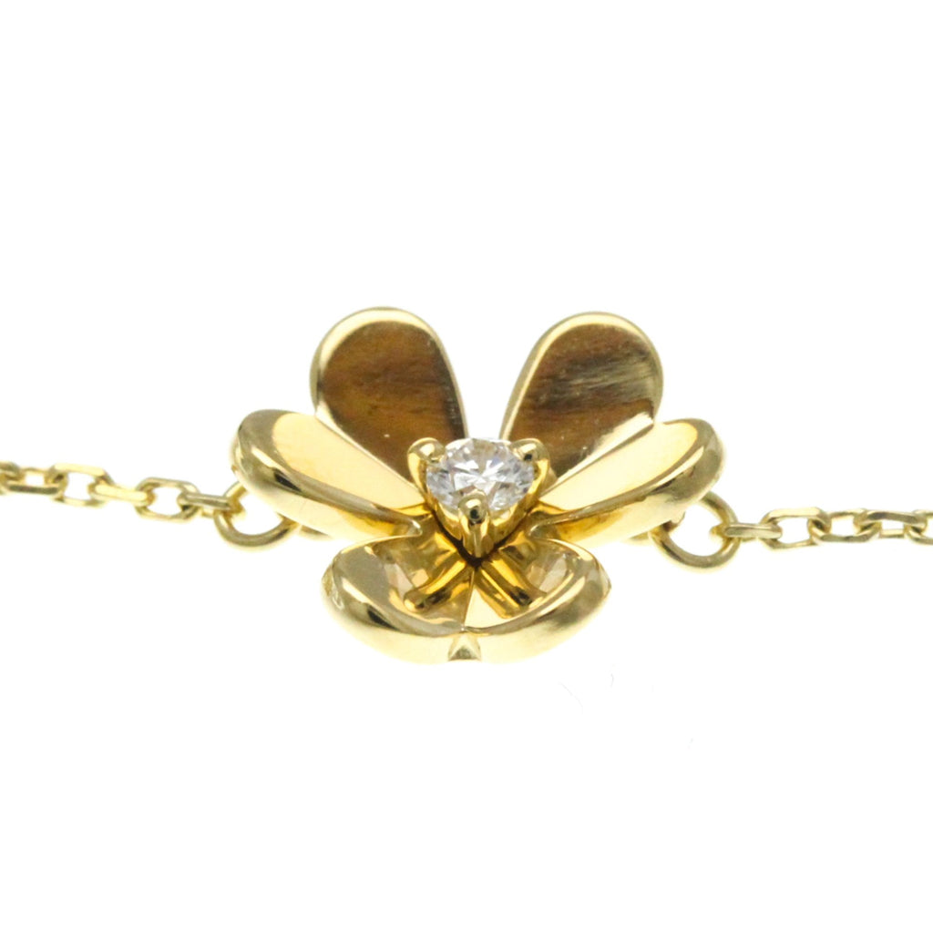 Charm Bracelet 18K Yellow Gold With Diamond