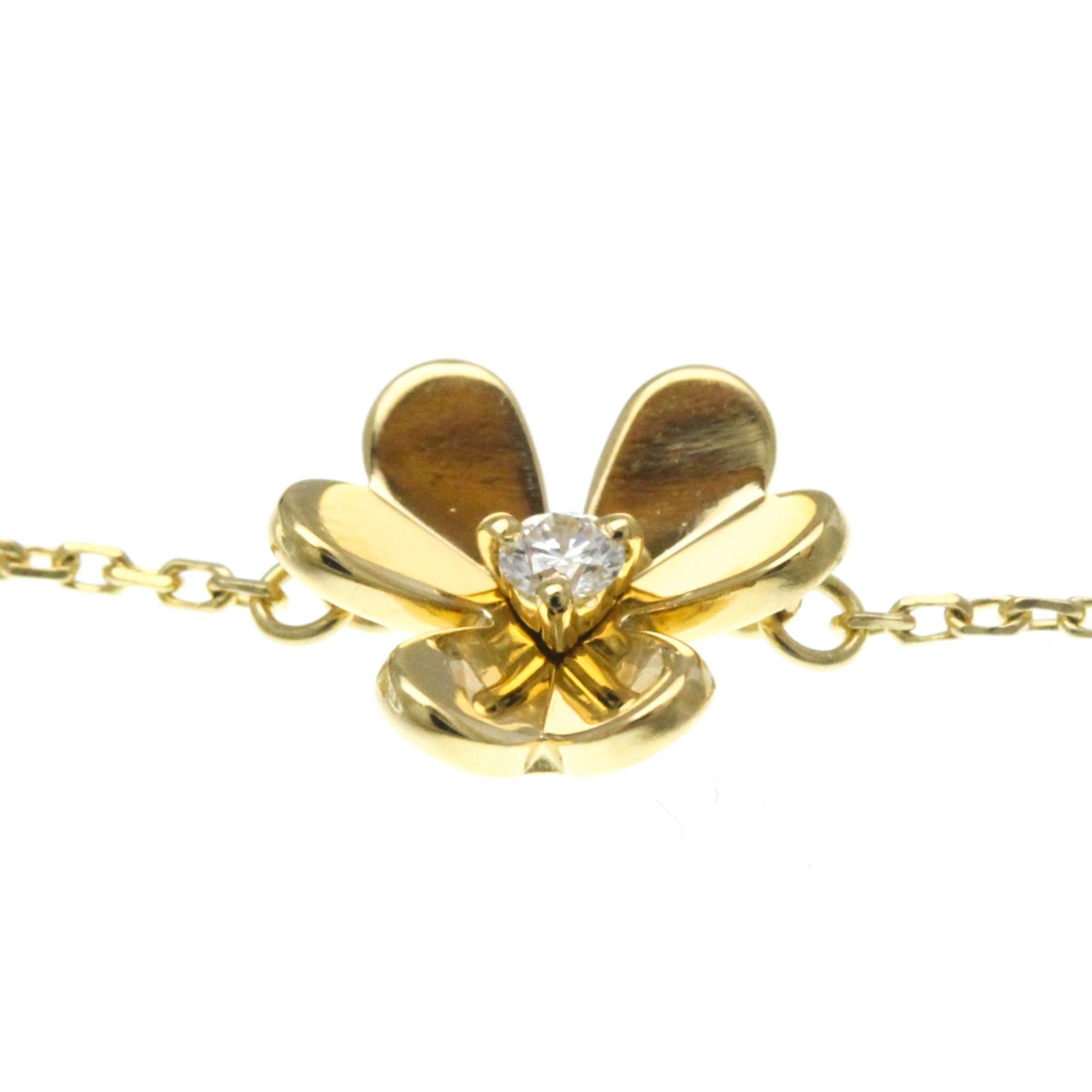 Charm Bracelet 18K Yellow Gold With Diamond