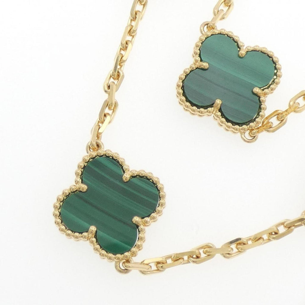 Vintage Alhambra Pendant Necklace 18K Yellow Gold