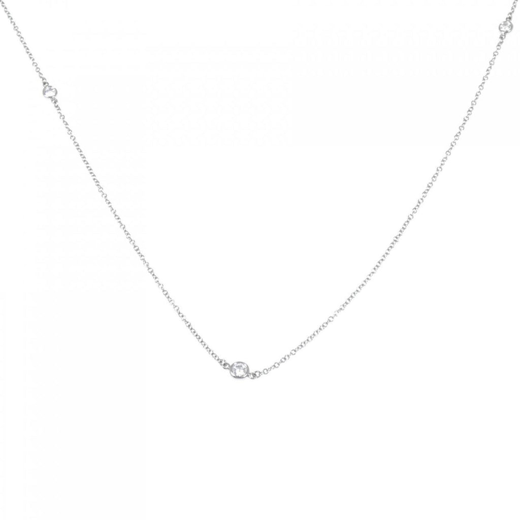 Elsa Peretti Diamonds By The Yard Pendant Necklace Platinum and Diamond