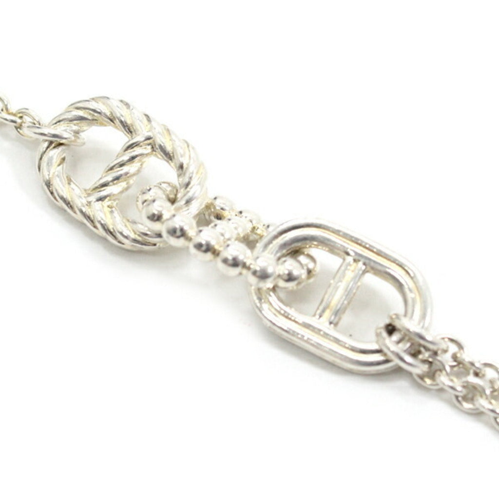 Chaine d'Ancre Parade Long Pendant Necklace Sterling Silver