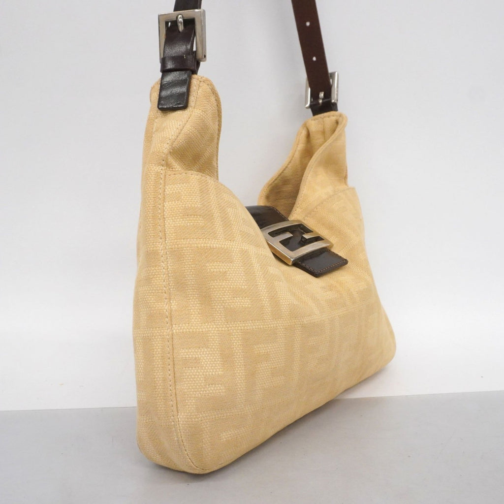 Vintage Shoulder Bag Zucca Canvas Medium