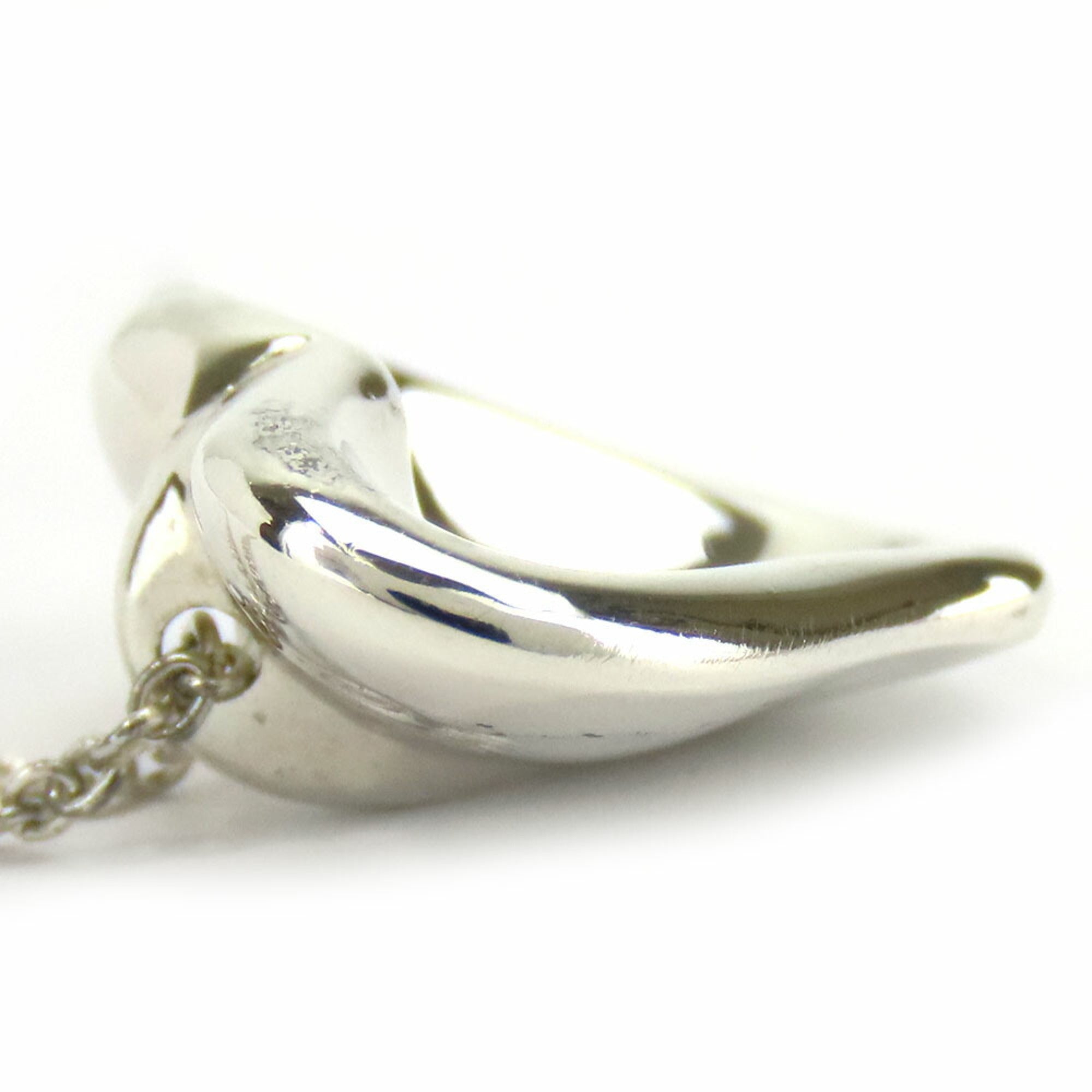 Pendant Necklace Sterling Silver Full Heart Elsa Perutti