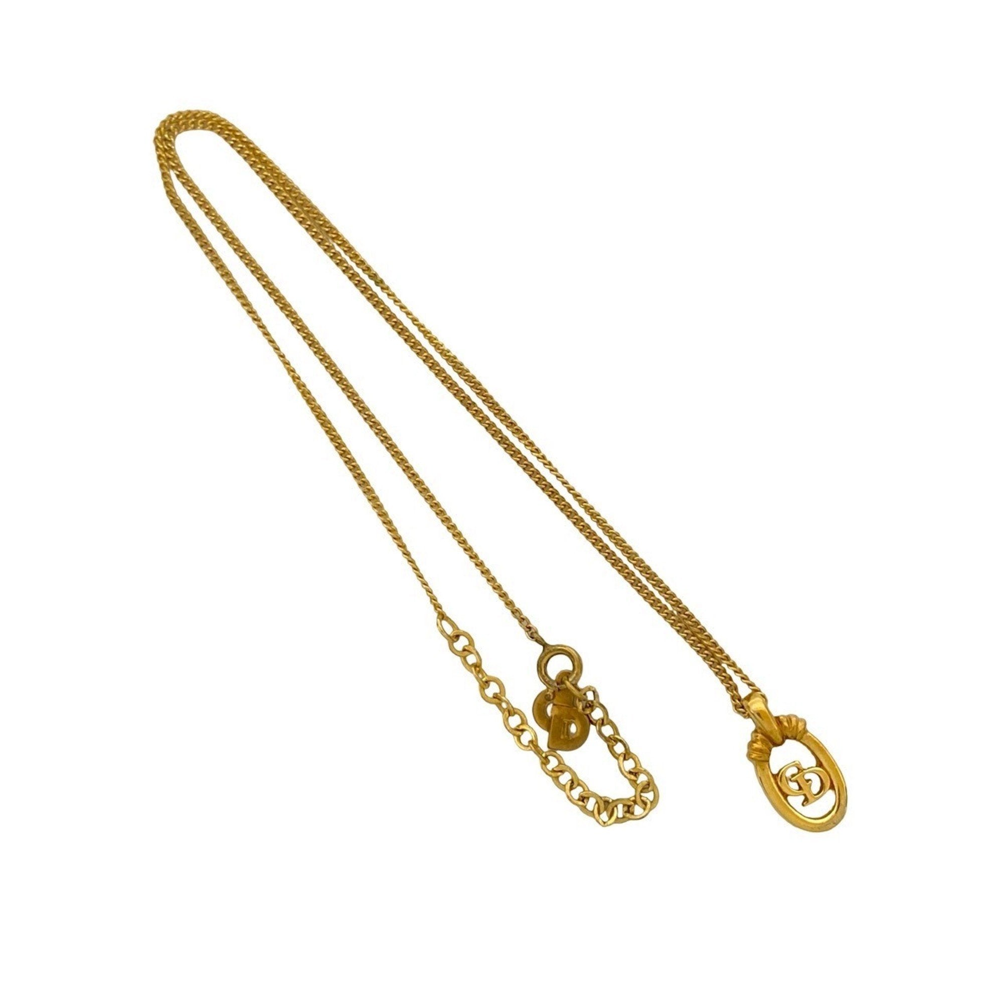 Earrings Logo Gold-Tone Metal