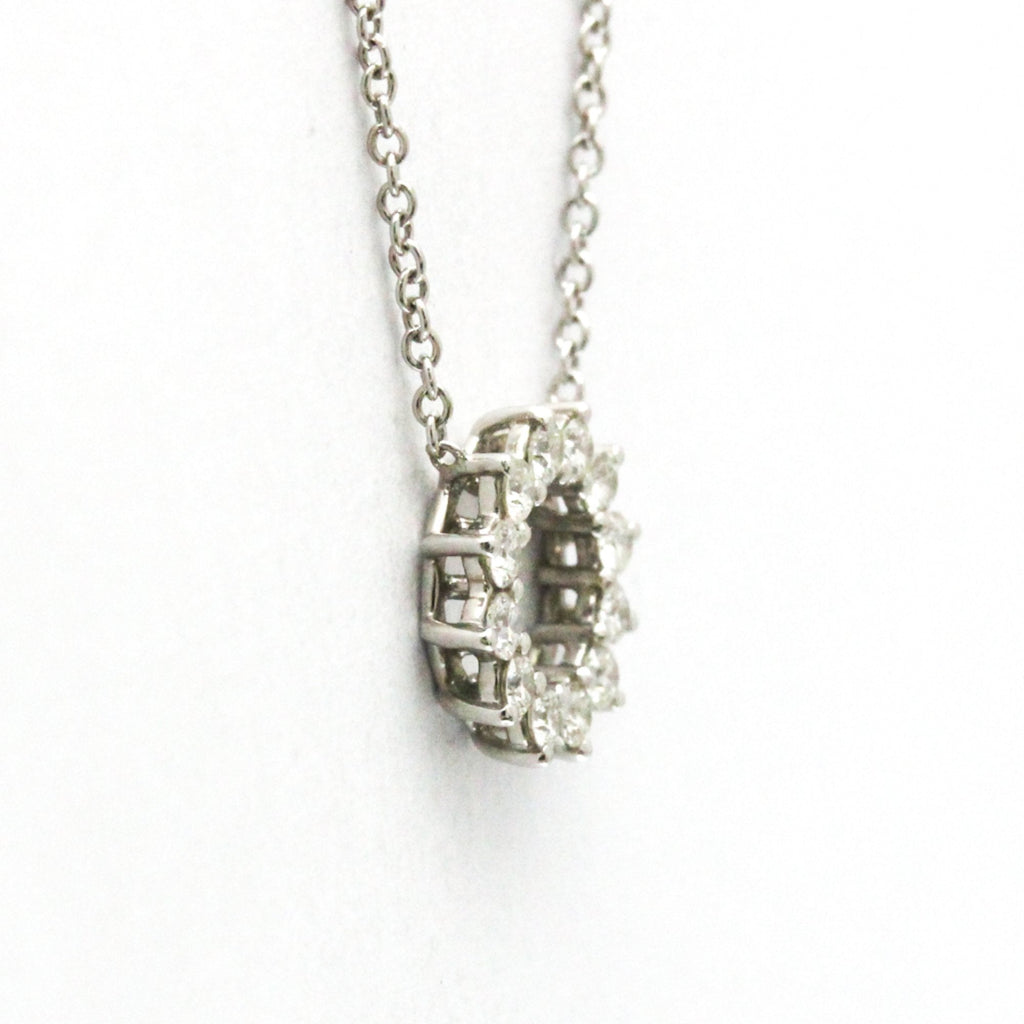 Pendant Necklace Platinum With Diamond