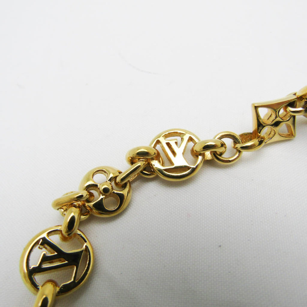 Bracelet Leather and Metal and Monogram