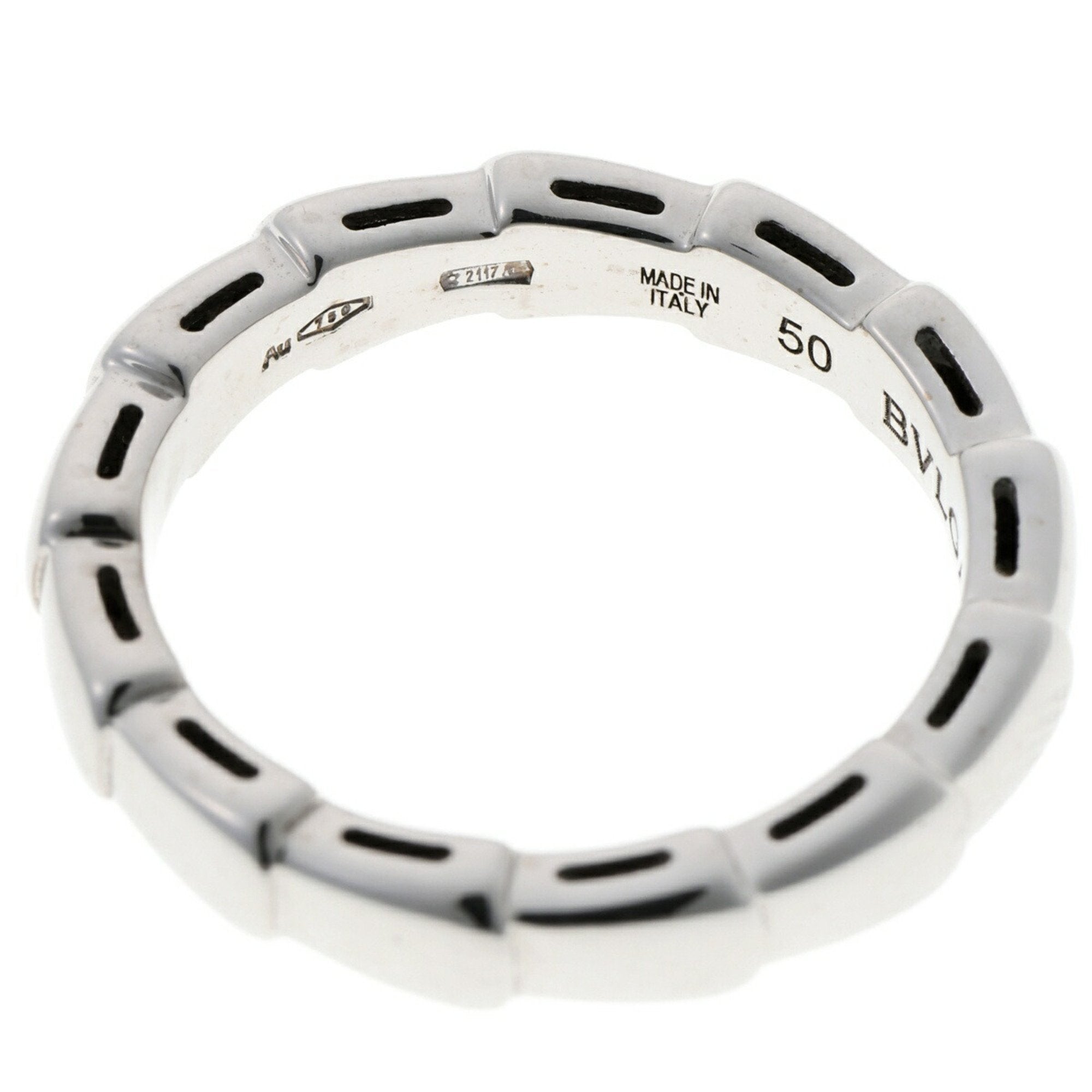 Serpenti Viper Ring 18K White Gold