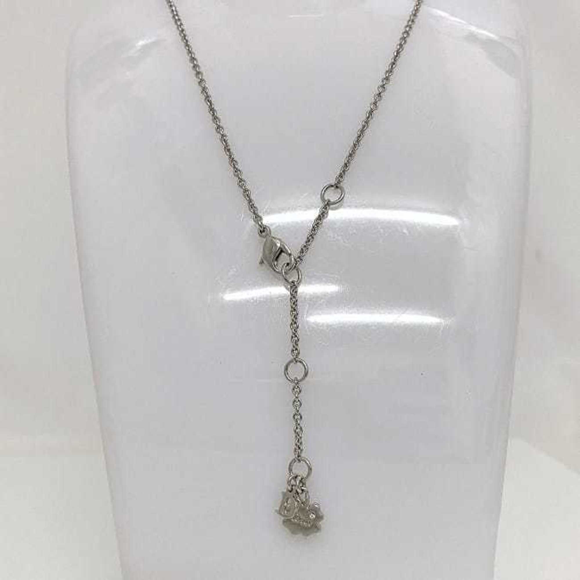 Pendant Necklace Metal Silver