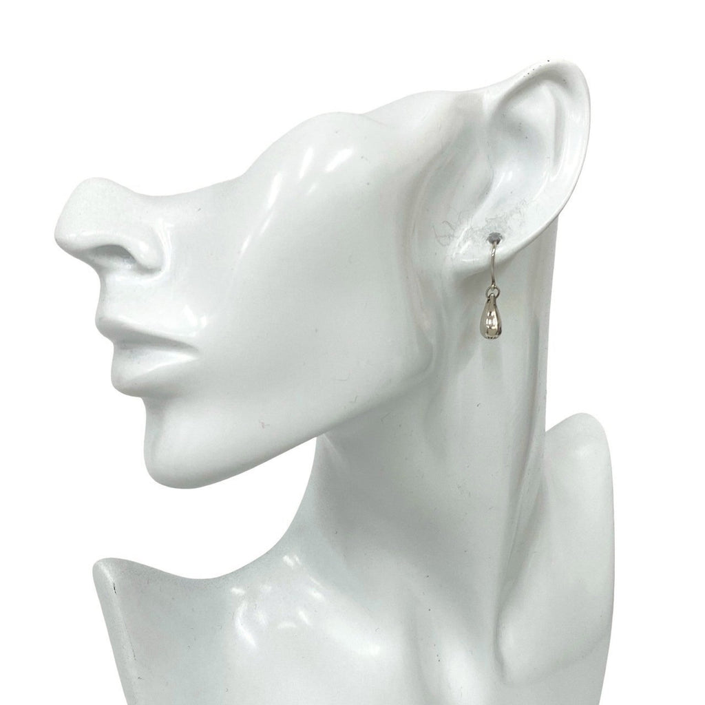 Elsa Peretti Earrings Sterling Silver 23mm Sterling Silver