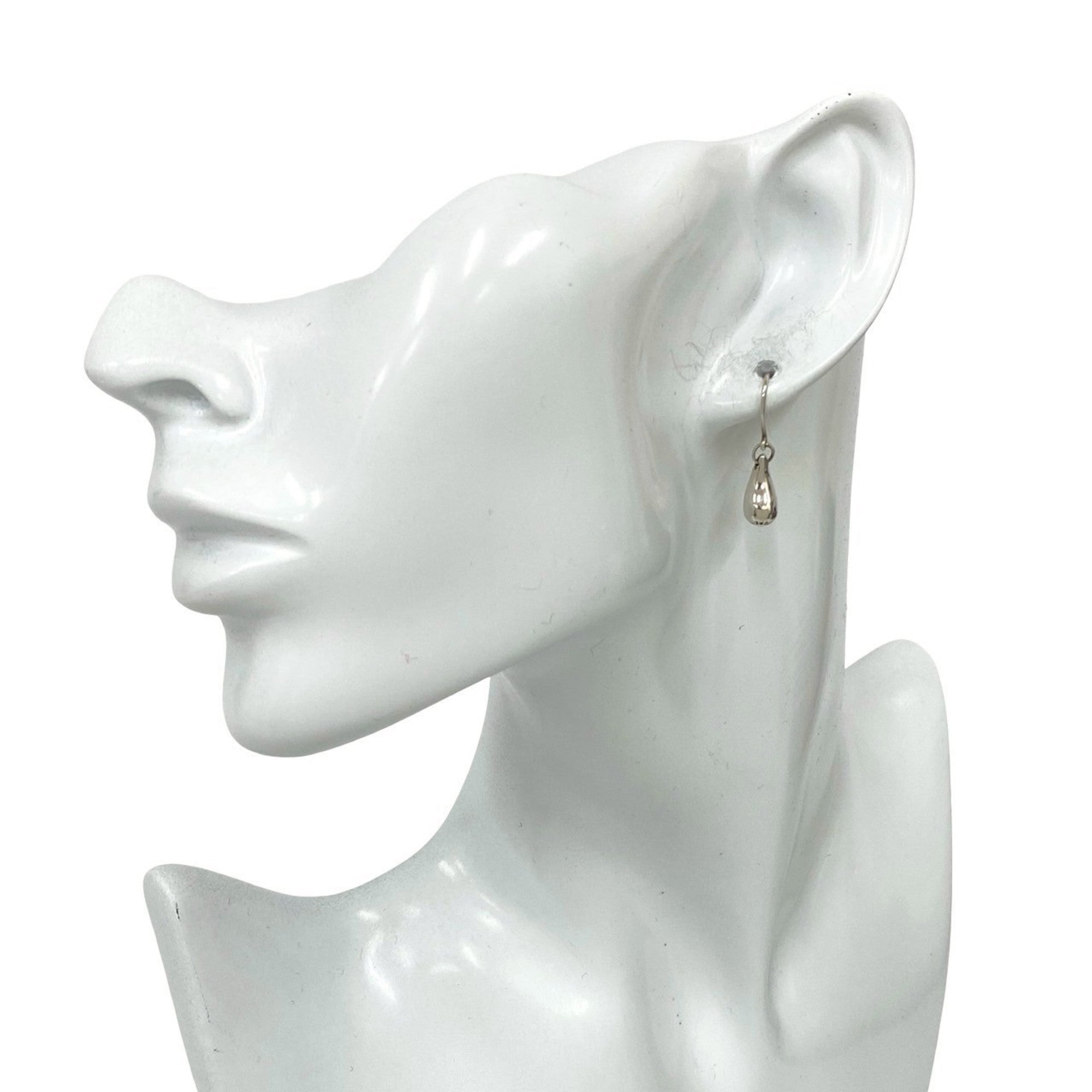 Elsa Peretti Earrings Sterling Silver 23mm Sterling Silver