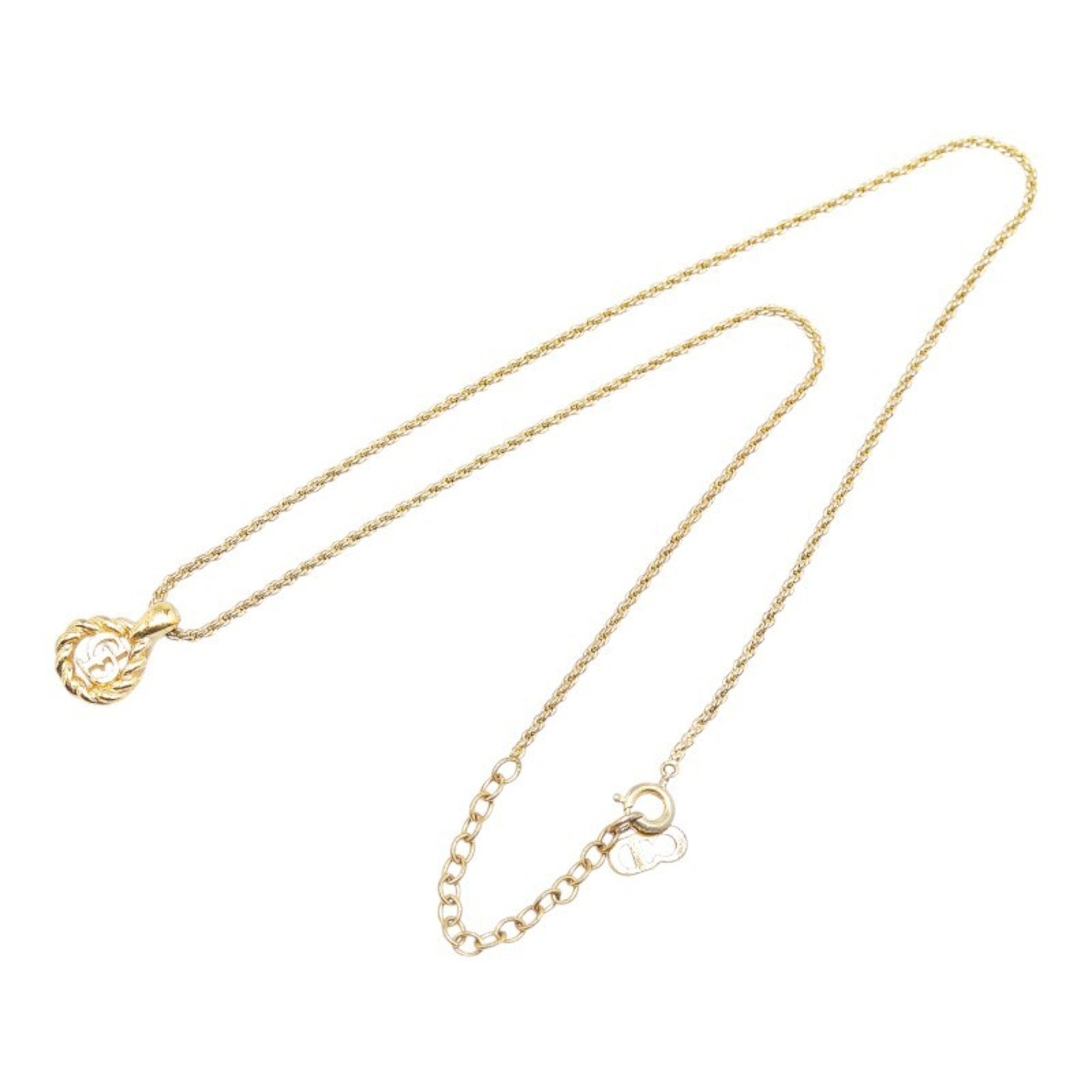 CD Pendant Necklace Gold Plated