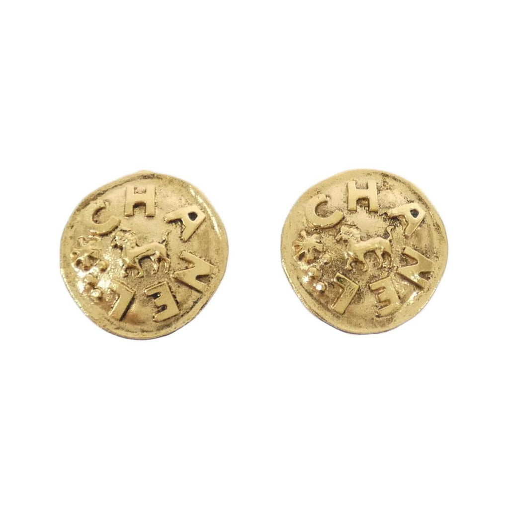 Clip-On Earrings Clip-On Gold-Tone Metal