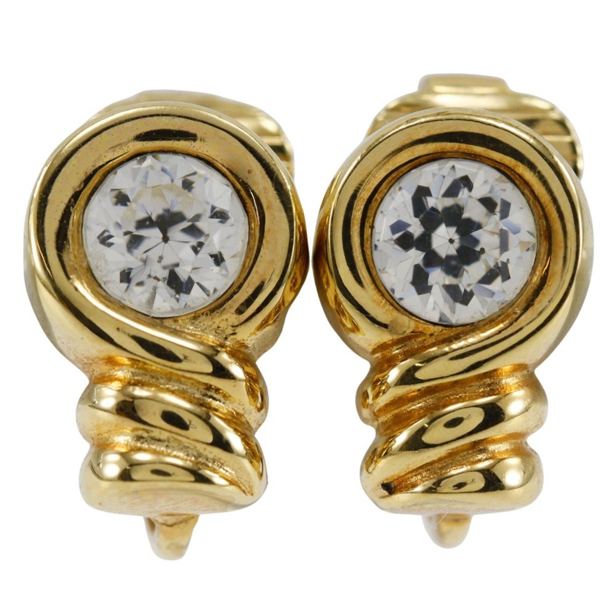 Clip-On Earrings Rhinestone Clip-On