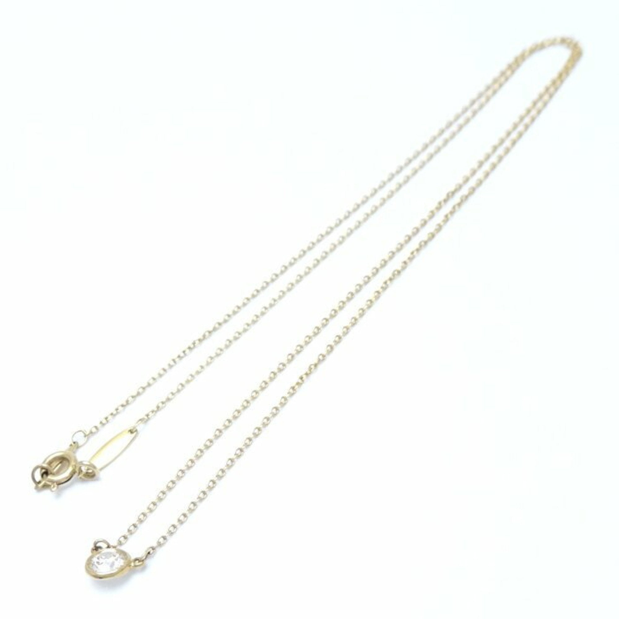 Elsa Peretti Pendant Necklace 18K Yellow Gold 5.4mm