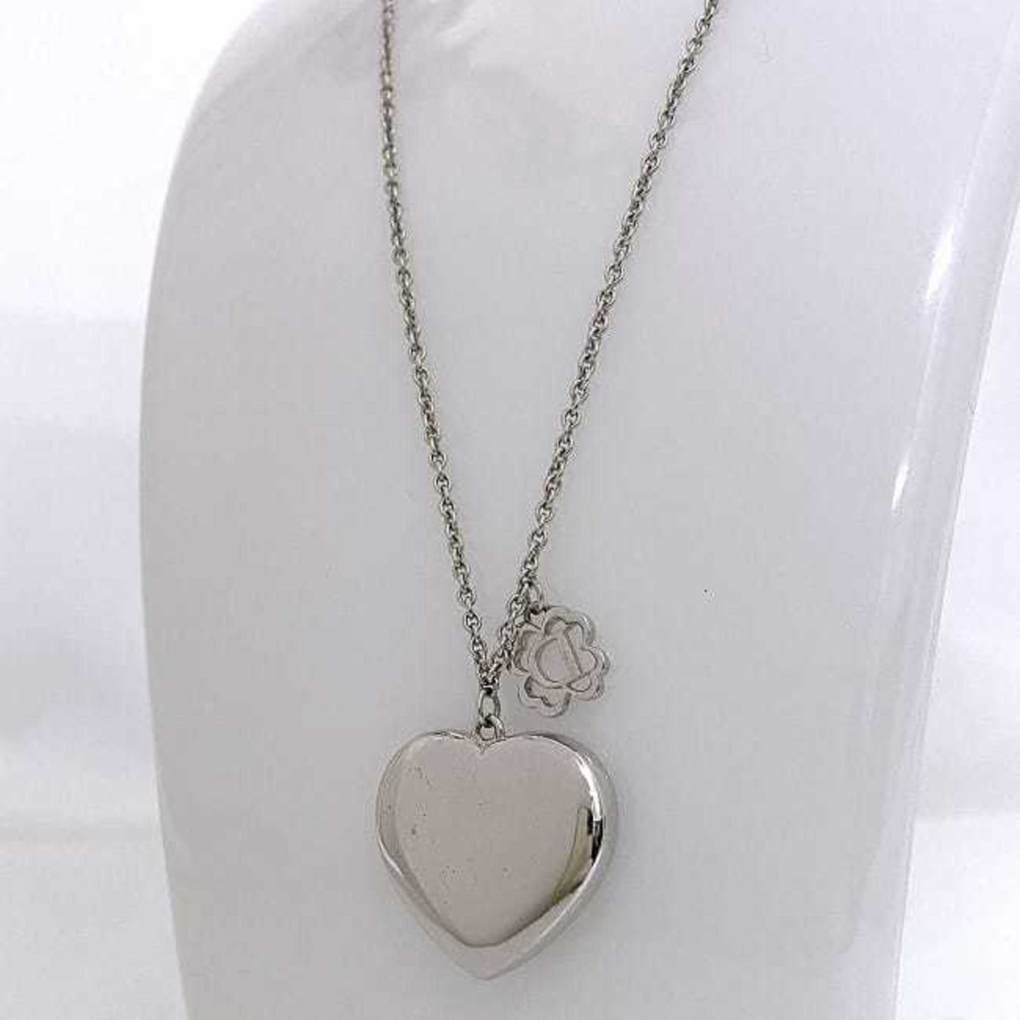 Pendant Necklace Metal Silver