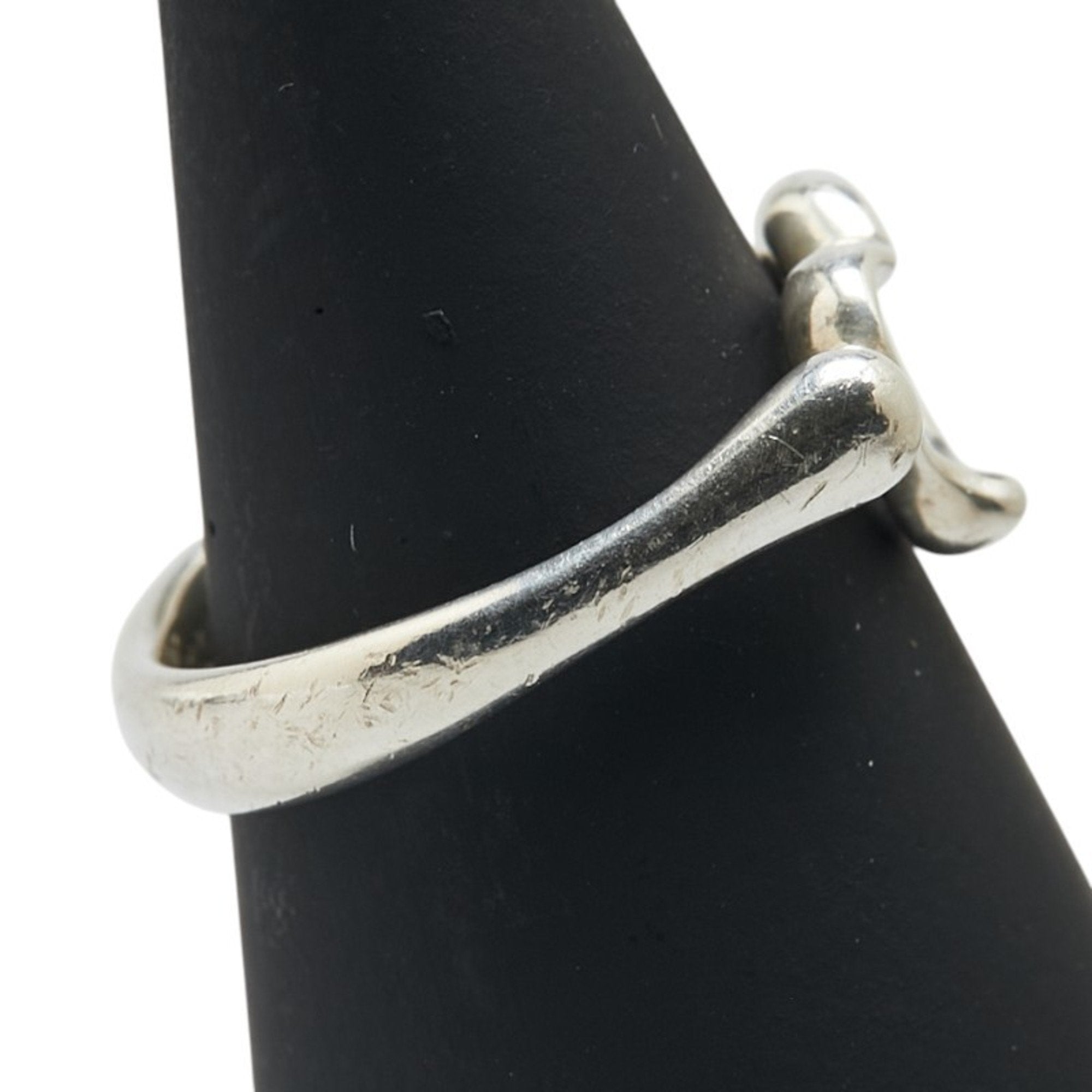 Open Heart Ring Sterling Silver 7.2mm