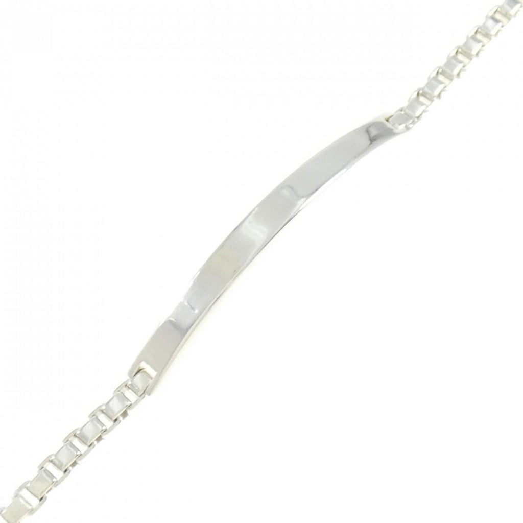 Venetian Link Identification Bracelet Sterling Silver