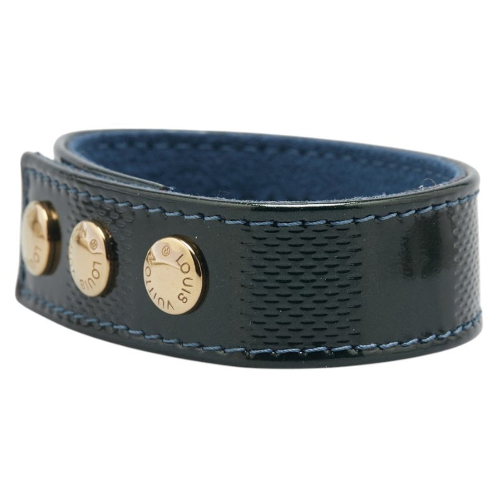 Damier Bracelet Patent Leather Green