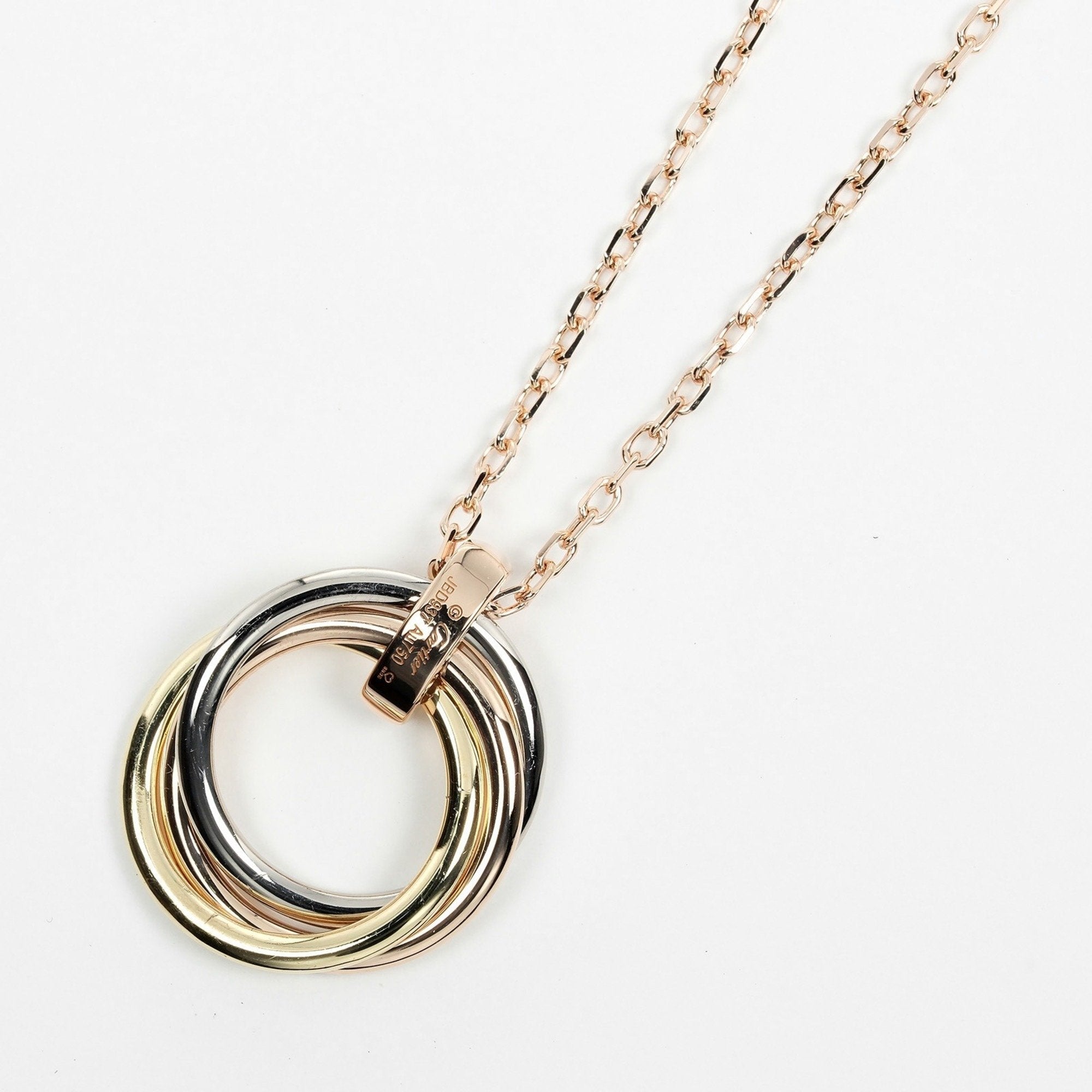 Trinity Pendant Necklace Sterling Silver