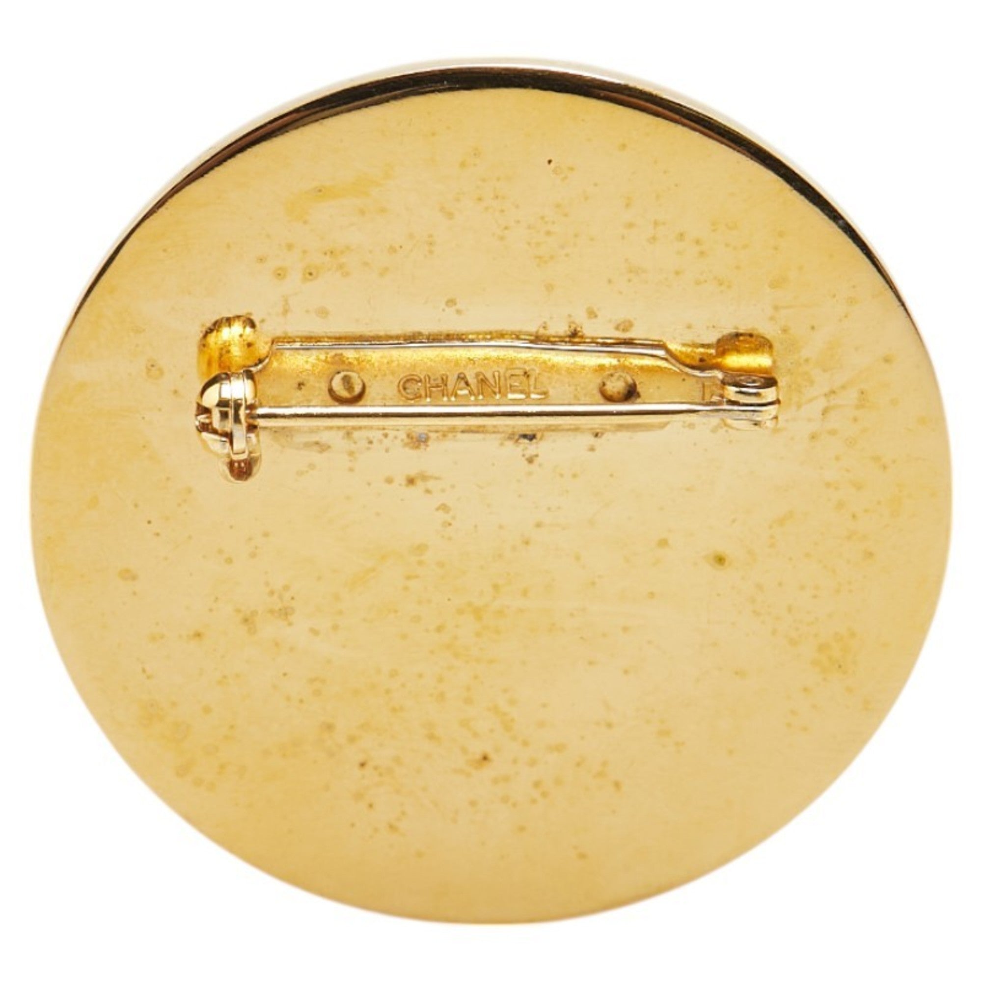 Brooch Black and Gold