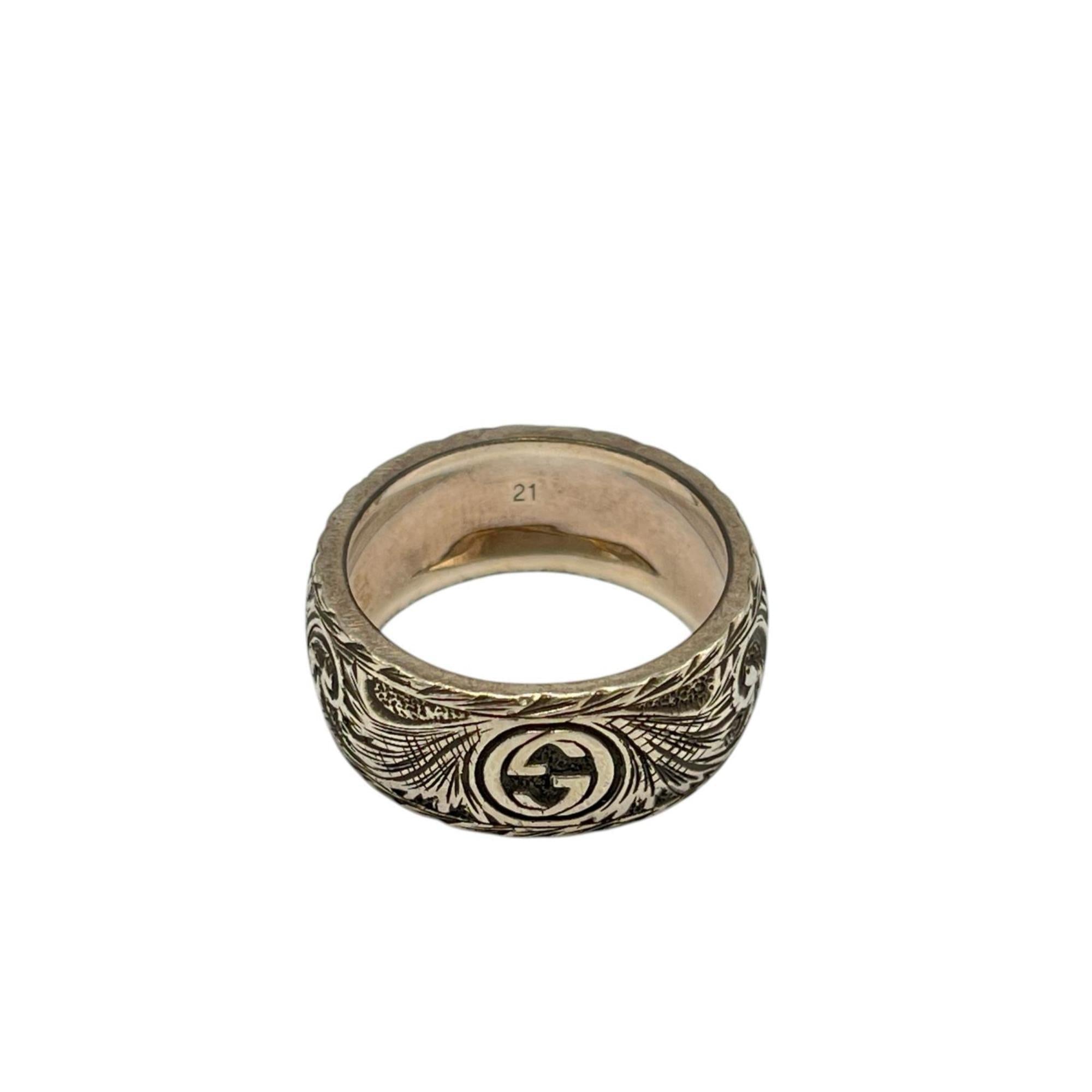 Cat Head Ring Sterling Silver