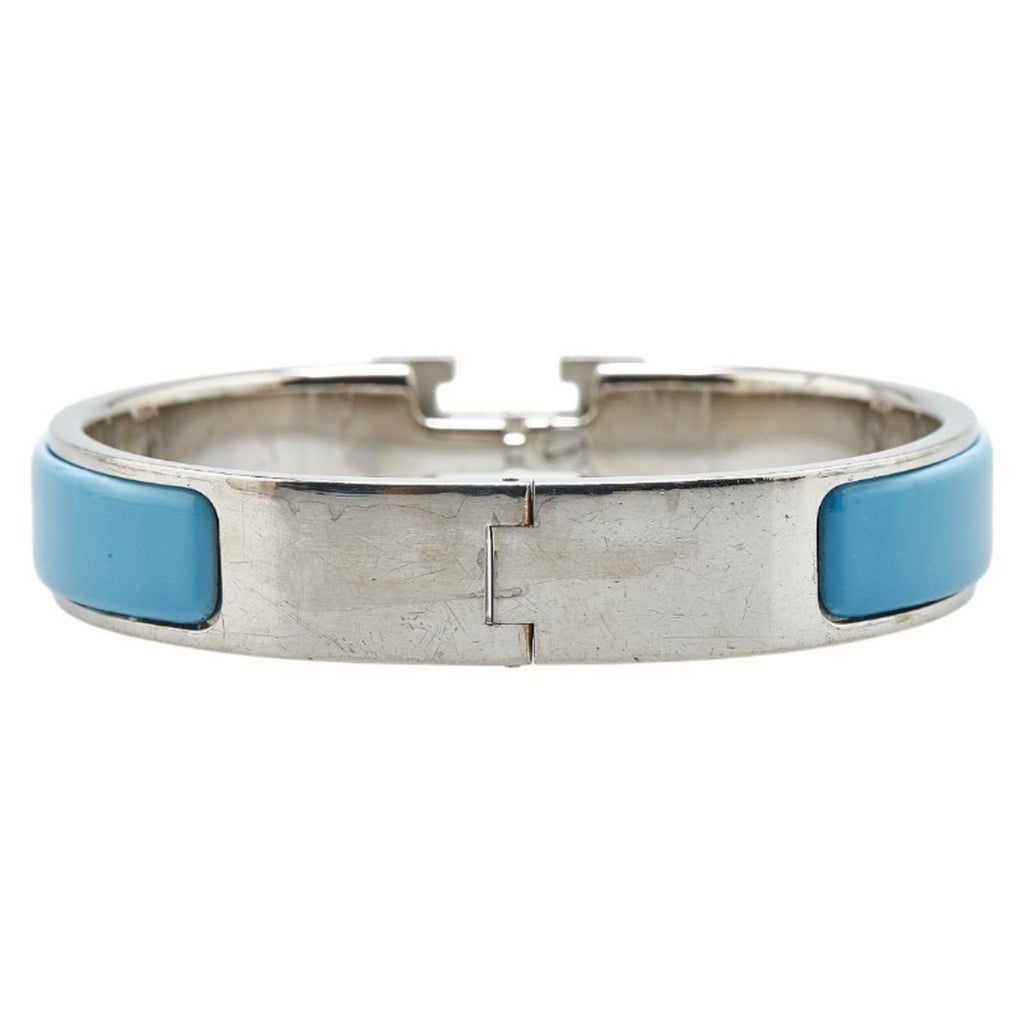 Bracelet Metal Light Blue and Silver