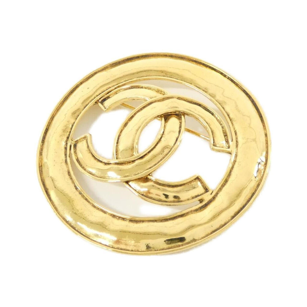 Brooch Gold-Tone Metal
