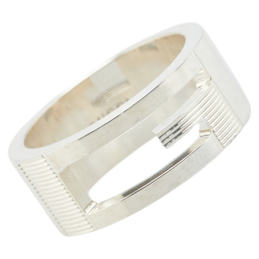 Cutout G Ring Sterling Silver