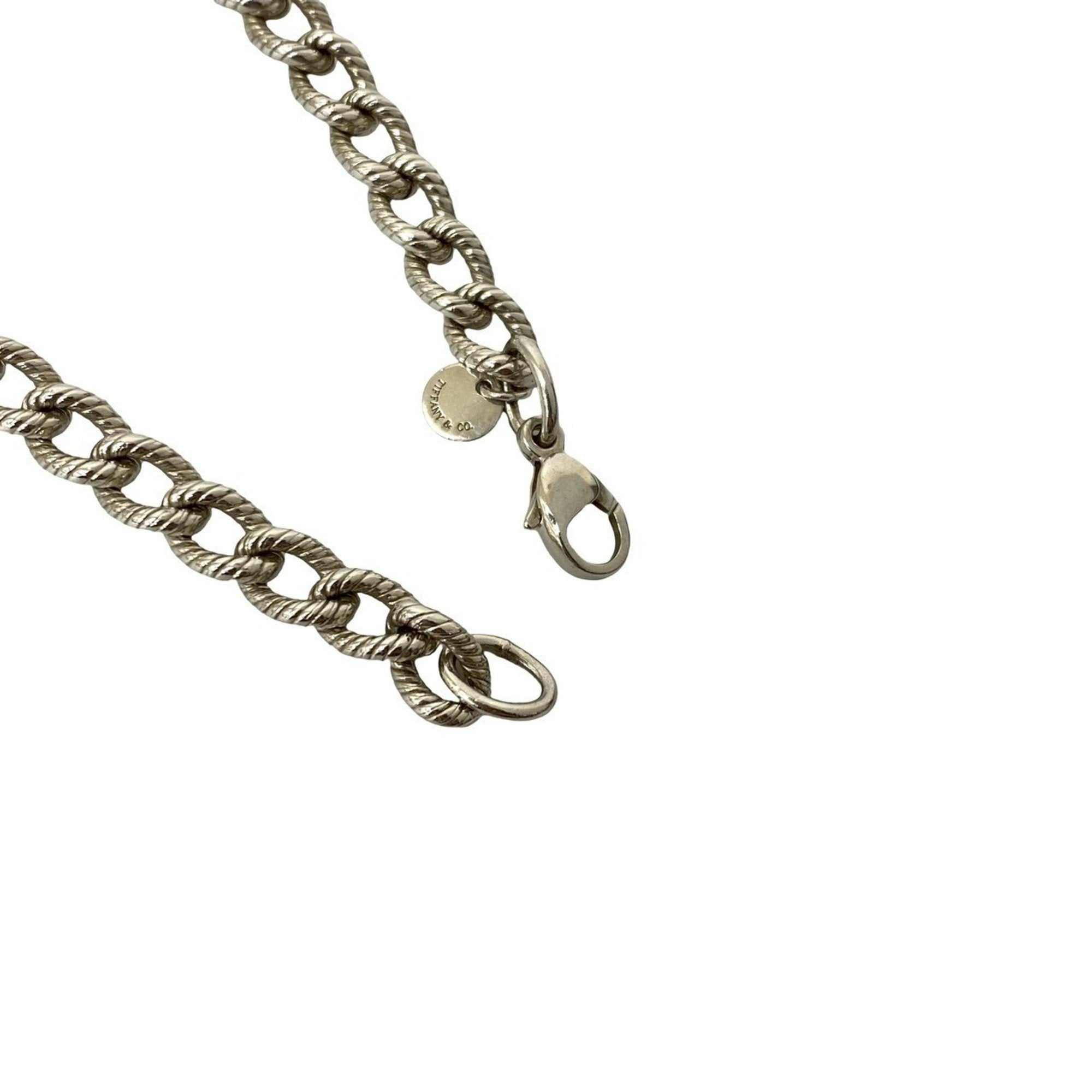 Twisted Rope Bracelet Sterling Silver