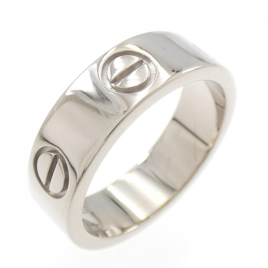 Love Ring 18K White Gold