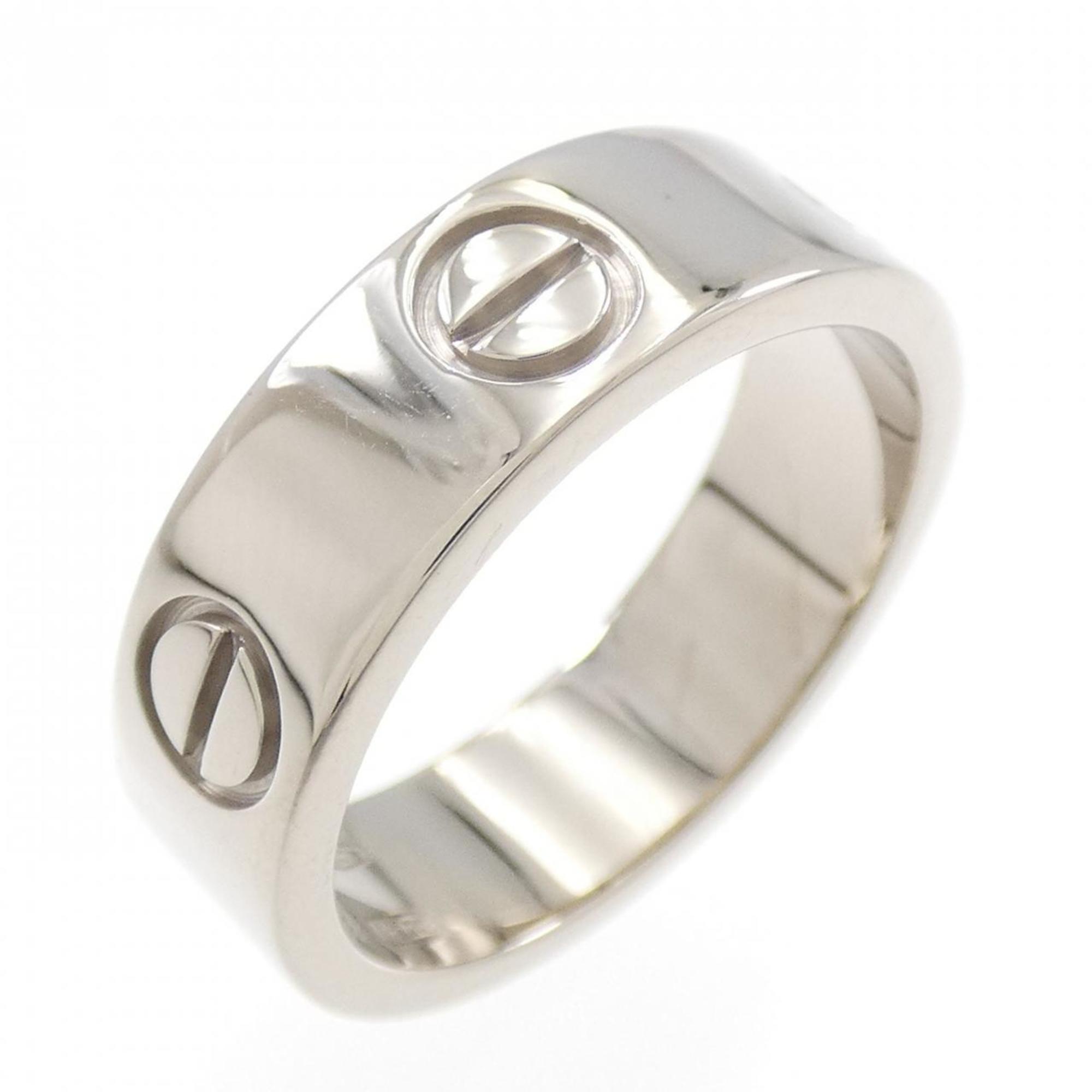 Love Ring 18K White Gold