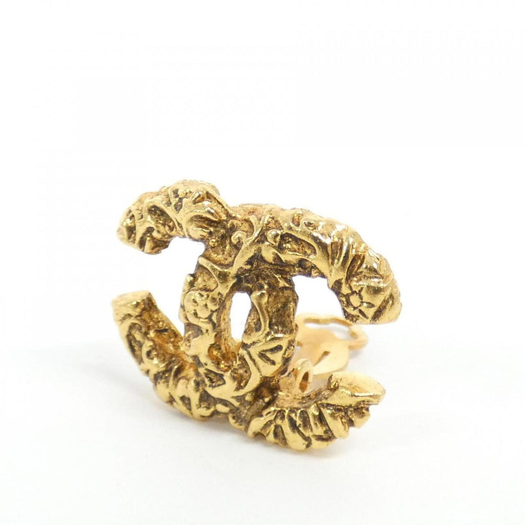 Clip-On Earrings Clip-On Gold-Tone Metal
