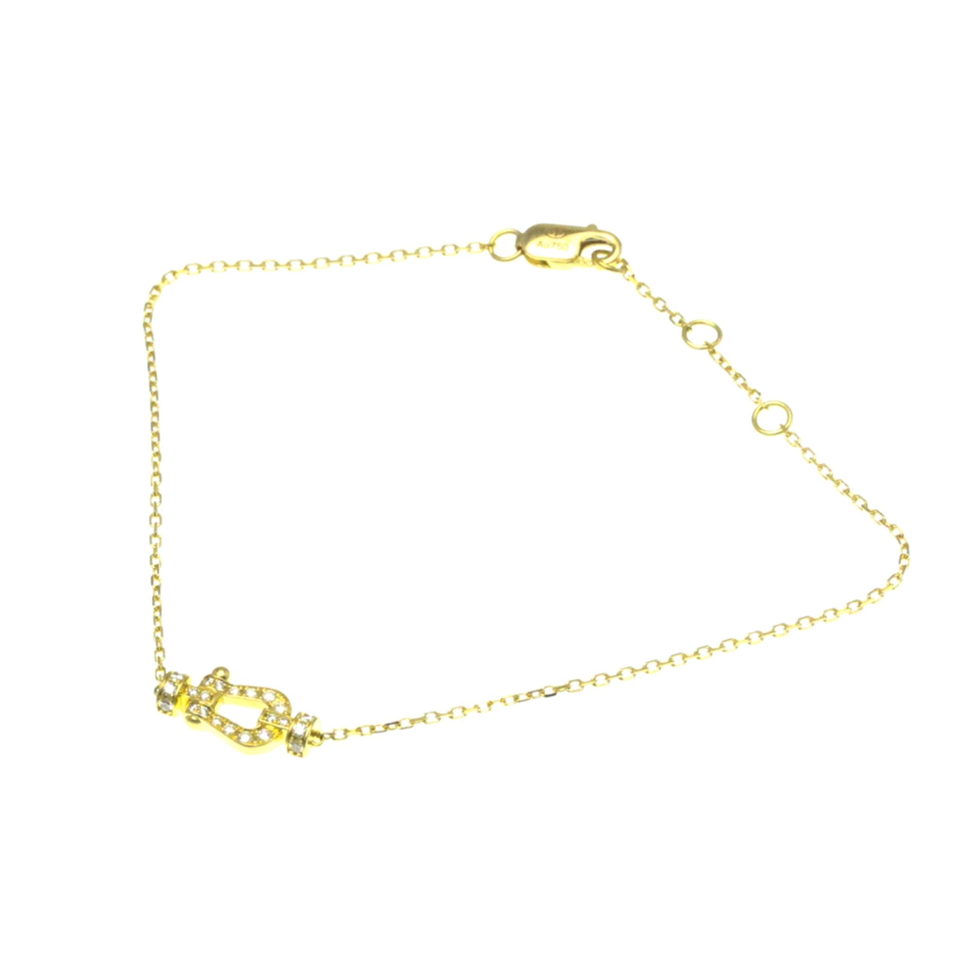 Force 10 Bracelet 18K Yellow Gold With Diamond Mini