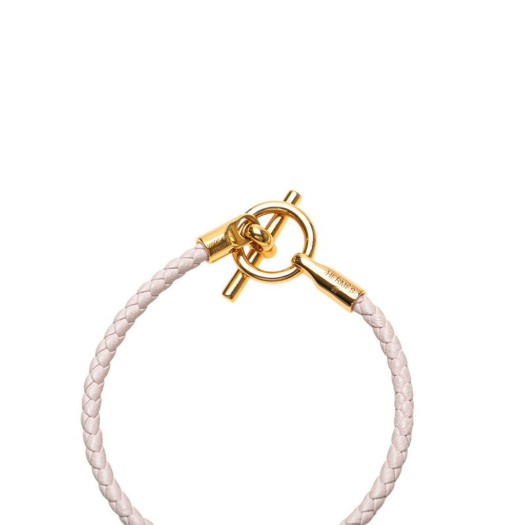 Bracelet Leather Pink Gold