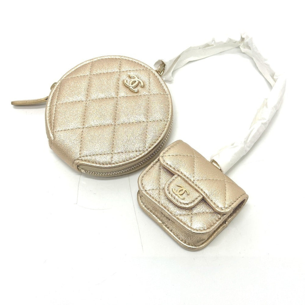 Charm Leather Gold Handbag Charm