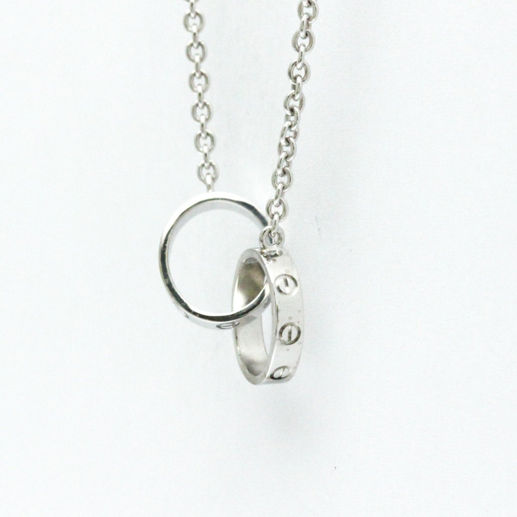 Pendant Necklace 18K White Gold
