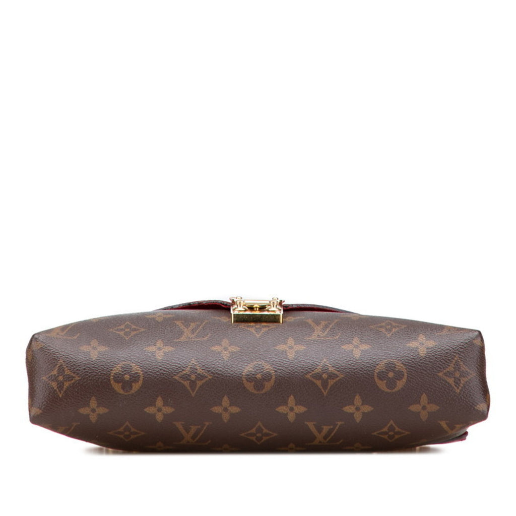 Pallas Chain Shoulder Bag Monogram Canvas and Calfskin