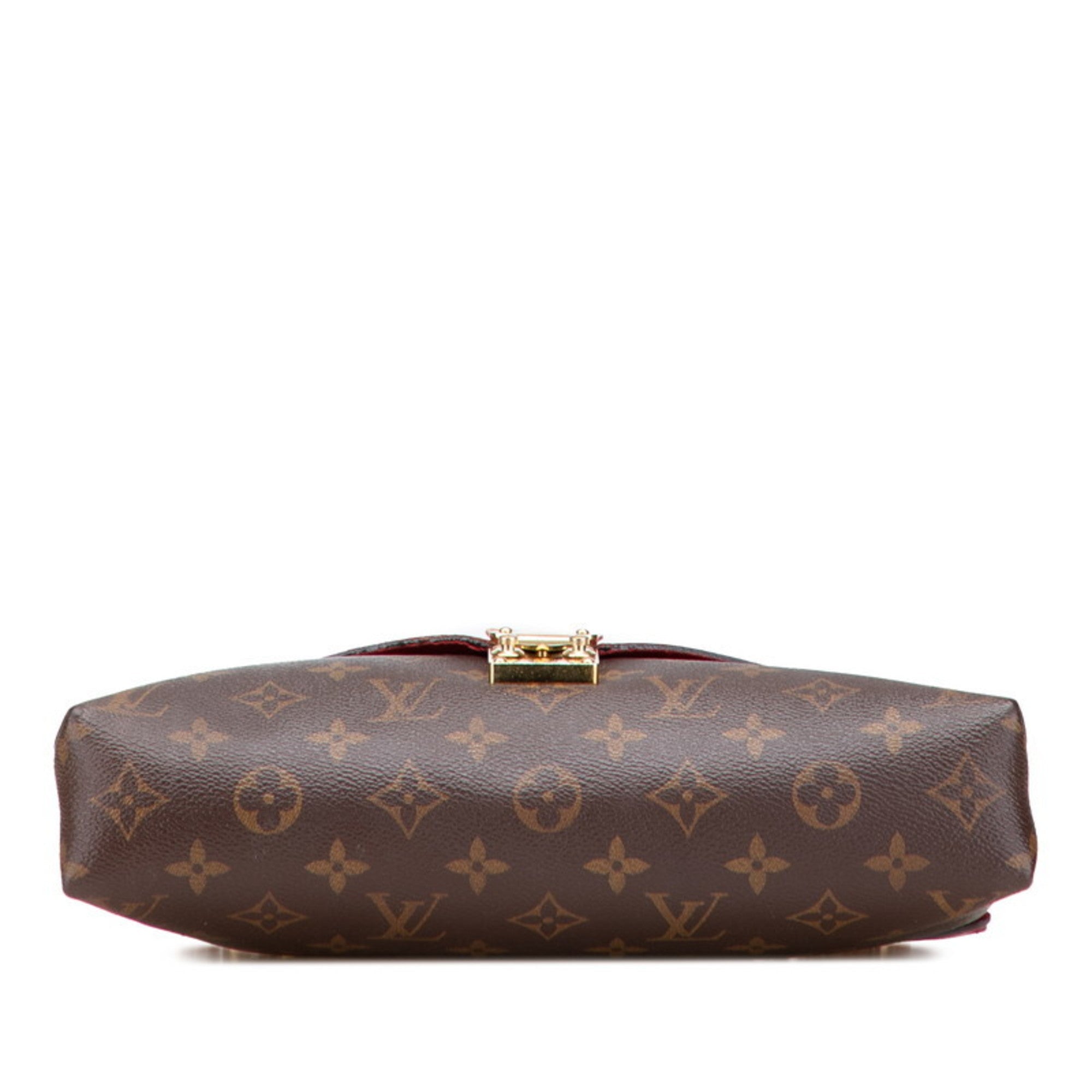 Pallas Chain Shoulder Bag Monogram Canvas and Calfskin