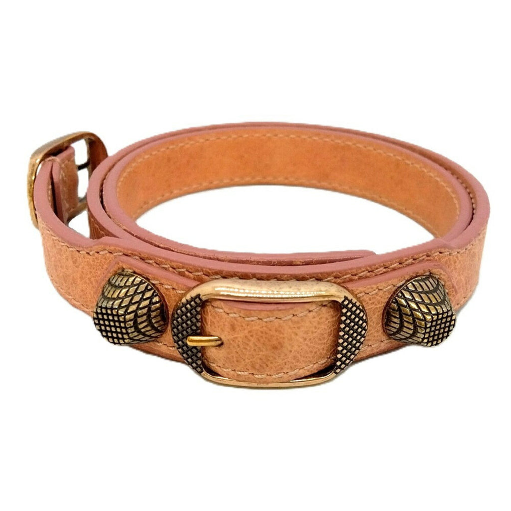 Giant Bracelet Leather and 18K Rose Gold and 18K Yellow Gold